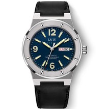 24 Jewels NH36A Automatic Watch for Men Switzerland I&amp;W Men Mechanical Wristwatc - £183.27 GBP