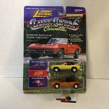  RARE   1967 Coupe 427 &amp; Sting Ray * Johnny Lightning Classic Corvette * ND10 - £14.38 GBP
