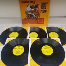 Honky Tonk Piano Let The Good Times Roll LP Vinyl Records Box Set of 5 G... - $24.55