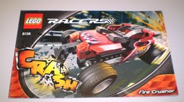 Used Lego Technic INSTRUCTION BOOK ONLY # 8136 Fire Crusher No Legos inc... - $9.95