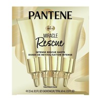 Pantene Miracle Intense Rescue Shots Dry Hair Treatment 4 Count 0.5 fl oz each - £10.38 GBP