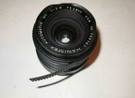 VINTAGE CAMERA LENS- HANIMEX 1-2.8 F=28MM #799167- BENT HOUSING - G9 - $12.10