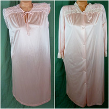 Henson Kickernick Large Peignoir Set Nightgown Robe - $40.95