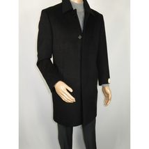 Men's CASILA Turkey Top Winter Coat Wool, Cashmere Blend 403230-01 Black image 3