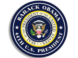 44TH Seal Of The President Barack Obama Seal 4&quot; Decal Sticker Made In Usa - £13.58 GBP
