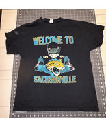 Men’s Shirt L Tshirt Jacksonville Jaguars Welcome To Sacksonville 2017 R... - $27.42 CAD