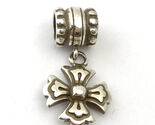 Brighton Oasis Cross Charm, JC2040, Silver Finish, New - $17.09