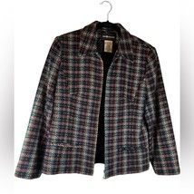 SAG HARBOR Vintage Womens Tweed Blazer Size 10 - $630.98 MXN