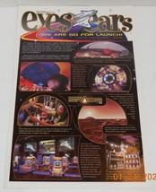 Walt Disney World Eyes And Ears Newspaper Mission Space April 7-20 2003 - £20.76 GBP