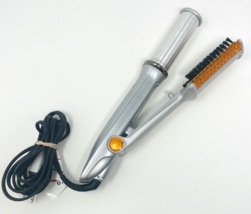 WORKING Instyler IS1001 Rotating Hot Hair Flat Iron Straightener Orange ... - €34,27 EUR