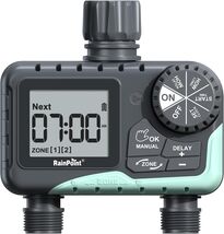 Programmable Sprinkler Timer for Lawn - 7 Settings, Easy Setup, Rain Delay - $115.78