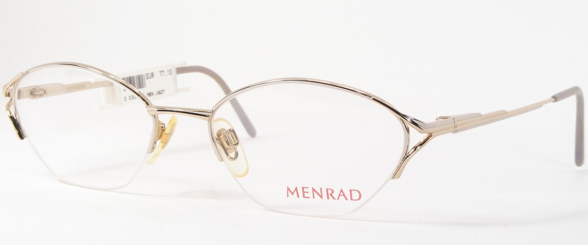 MENRAD 1827 001 Gold/Silber Einzigartig Selten Brille Rahmen 50-17-130mm - $66.33