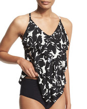  NEW Magicsuit by Miraclesuit Rita Magnolia Blossom Tiered Tankini Top Size 8 - £38.91 GBP