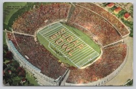 Postcard The Sugar Bowl Stadium New Orleans Louisiana Aerial View - £2.89 GBP