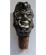 Vintage Figural Head Bottle Replacement Stopper Top ONLY #49 - $352.39 MXN