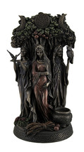Danu Irish Triple Goddess of the Tuatha De Danann Bronze Finish Statue - £72.26 GBP