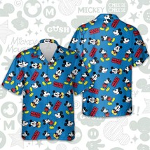 Steamboat Willie Mickey Mouse Funny Disney Cartoon Themed Aloha Hawaiian Shirt - £8.20 GBP+