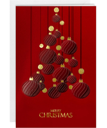 16 Christmas Greeting Cards with Gold Foiling &amp; Embossing with Envelopes - $29.56