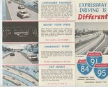 Expressway Driving is Different Brochure Connecticut State Highway Depar... - £14.19 GBP