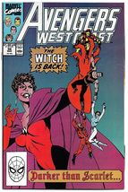 Avengers West Coast #56 (1990) *Marvel Comics / Dark Scarlet Witch / Key Issue* - £7.21 GBP