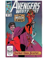 Avengers West Coast #56 (1990) *Marvel Comics / Dark Scarlet Witch / Key... - $9.00