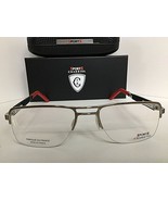 New Charriol Sport SP 23004 C6 54mm Silver Semi-Rimless Men&#39;s Eyeglasses... - £127.51 GBP