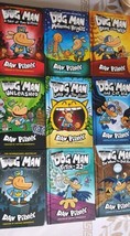 1-9 Book Set Dog Man Series by Dav Pilkey Hardcover Action/Adventure Superhero - $58.89