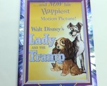 Lady And Tramp 2023 Kakawow Cosmos Disney 100 All Star Movie Poster 253/288 - $49.49