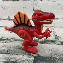 Jurassic World Dinosaur Figure Red Raptor Fringe - $7.91