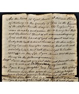 1761 antique COLONIAL WILL newberry ma William ISLEY Boscawen genealogy - £175.95 GBP