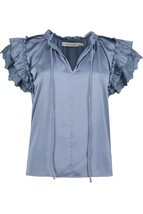 Bishop + Young women&#39;s nikki flutter sleeve top in Celestial - £43.64 GBP