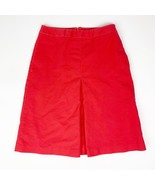 Vince Camuto Womens Pleated Skirt With Pockets Orange Coral Size 0 - $9.92