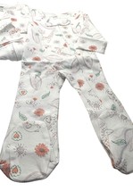 2PK Till You Jersey Bodysuit Sleeper Cotton Footed 1 Piece Size 0 to 3 months - £7.16 GBP