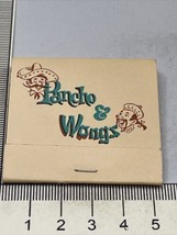 Matchbook Cover Pancho &amp; Wongs Restaurant  Mexican Chinese Cuisine  gmg Unstruck - £9.89 GBP