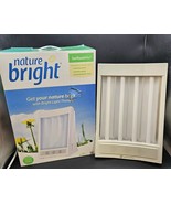 Nature Bright Sun Touch Plus Light and Ion Therapy Lamp White In The Box - $534.24 MXN