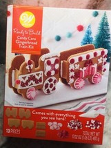 Ship N 24 Hours.New-Ready to Build. Candy Cane Gingerbread Train Kit. 17.02oz - $34.64