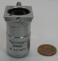 Reichert Microscope Objective &amp; Interferometer Mount Nr411971 Epi28/0.55... - $129.99