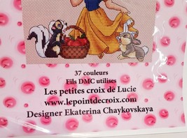 Grille Point de Croix Snow White Counted Cross Stitch Pattern Chibi Prin... - £13.92 GBP