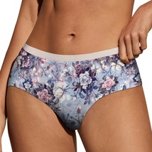 Floral Retro Flowers Panties for Women Lace Briefs Soft Ladies Hipster Underwear - £11.18 GBP