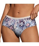 Floral Retro Flowers Panties for Women Lace Briefs Soft Ladies Hipster U... - $19.19 CAD