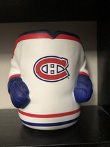 Labatt Blue Hockey Jersey Pop Beer Holder Koozie Foam Rubber Montreal Canadiens - £13.93 GBP