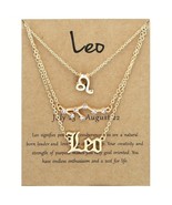 Leo - Zodiac Sign -Constellation - Zodiac - Gold Necklace - Zodiac Jewelry - £8.90 GBP