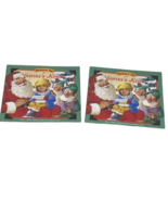 Santa&#39;s Knee Picture Me Memory Book Child Photo Story Christmas Claus Lot 2 - £7.71 GBP