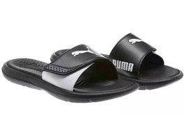 New Puma Black/White Womens&#39; Surfcat Sandals - $24.99