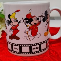 Mickey Mouse 1986 Disney Mickey Mouse Mug Through The Years 1928-1955 Ap... - $9.98