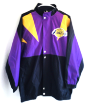 NBA Sz M Los Angeles Lakers Unisex Chicyea Full Zip Basketball Rain Wind... - £49.23 GBP
