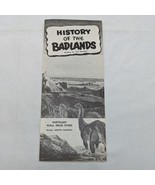 History Of The Badlands Husteads Wall Drugstore South Dakota Travel Broc... - $297.54 MXN