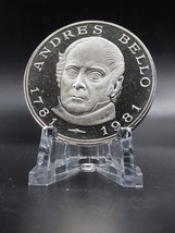 Venezuela Comm. Silver Coin 100 Bolivares 1981 Silver 0.835 Y# 57 Andres Bello - £31.31 GBP