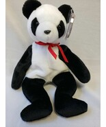 Rare 1997 TY BEANIE BABY &quot;FORTUNE&quot; Panda W/ 1998 Tush Tag ERROR!! - $890.99