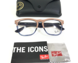 Ray-Ban Eyeglasses Frames RB4487-V STEVE 8195 Beige Blue Asian Fit 54-18... - $79.19